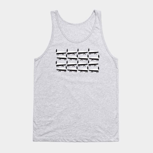 Honey Badger Parade Tank Top by littleoddforest